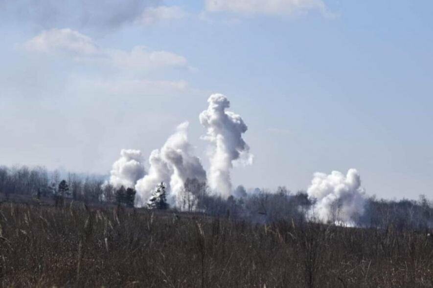 Вчора рашисти 7 разів обстріляли прикордонні громади Сумської області