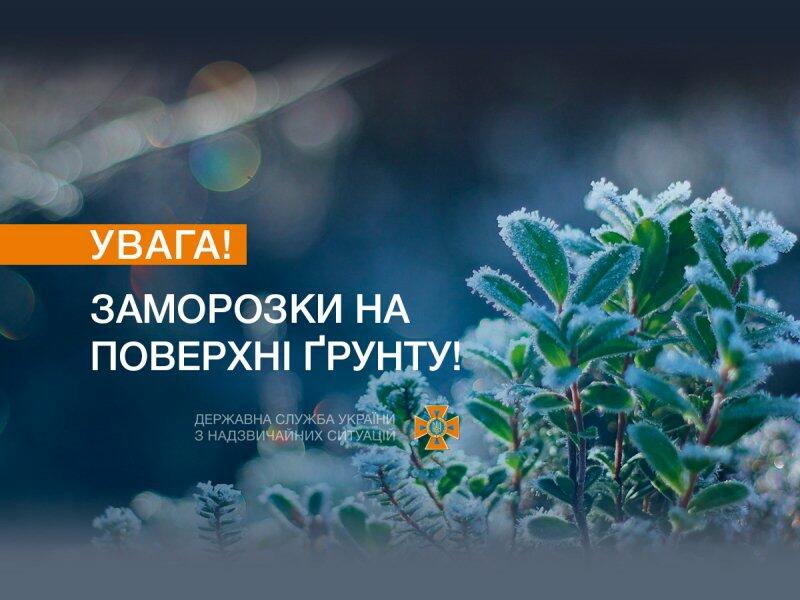 На Сумщині прогнозують заморозки до 0-5° | Новини