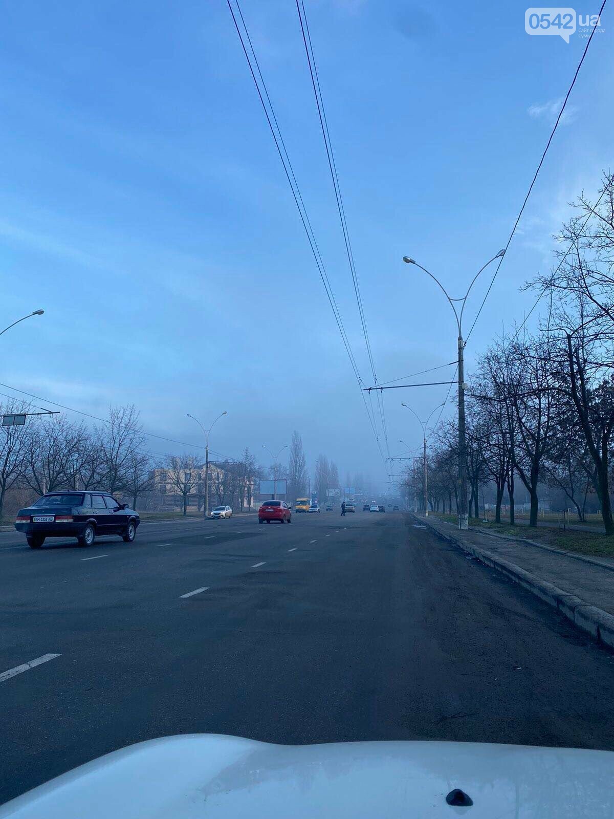 Частину Сум огорнув смердючий туман, фото-6 Частину Сум огорнув смердючий туман, фото-6