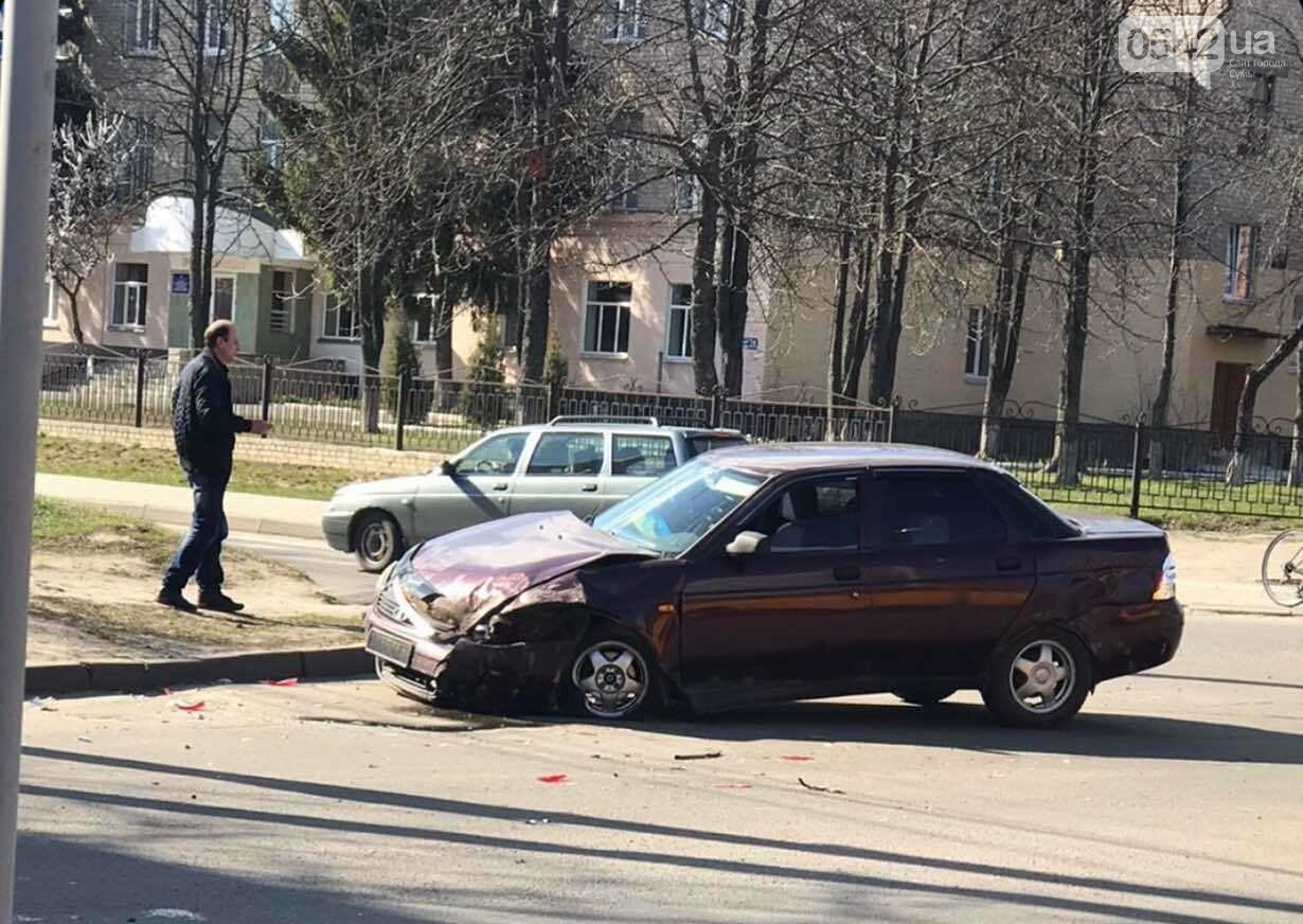 У Сумах на Хіммістечку сталася ДТП, фото-1 У Сумах на Хіммістечку сталася ДТП, фото-1