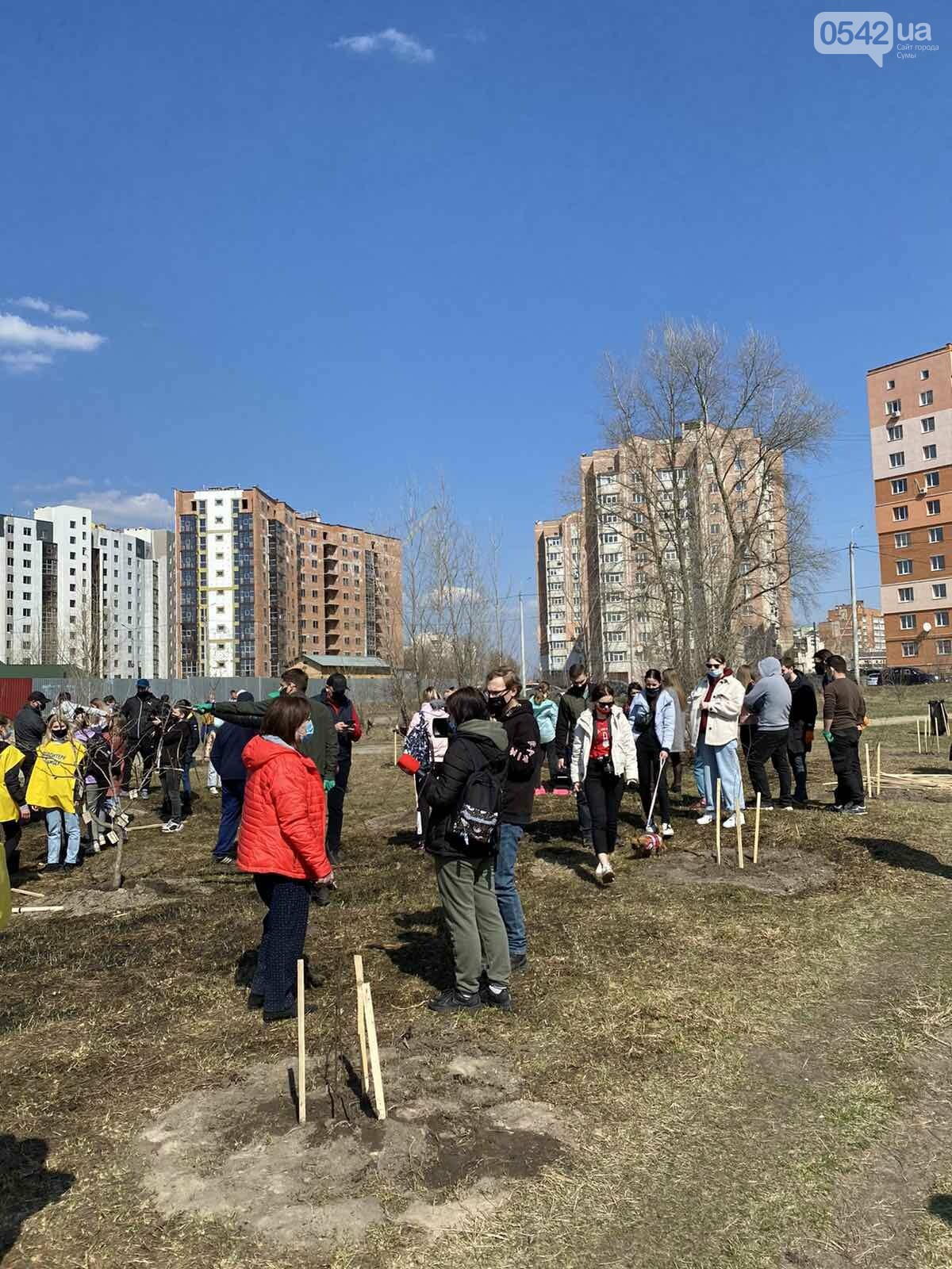 «Greening of the Planet»: у Сумах на березі озера Чеха висадили майже 450 дерев різних порід, фото-9