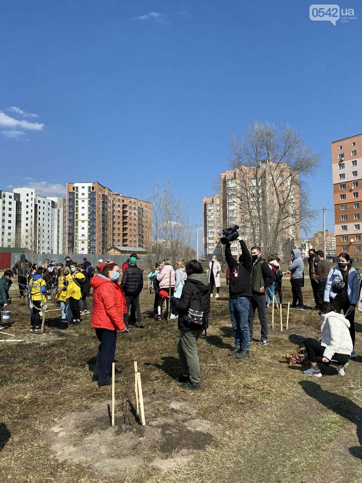 «Greening of the Planet»: у Сумах на березі озера Чеха висадили майже 450 дерев різних порід, фото-11