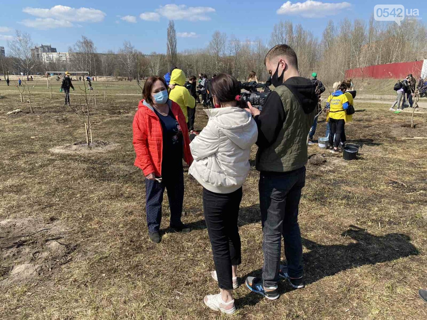 «Greening of the Planet»: у Сумах на березі озера Чеха висадили майже 450 дерев різних порід, фото-12