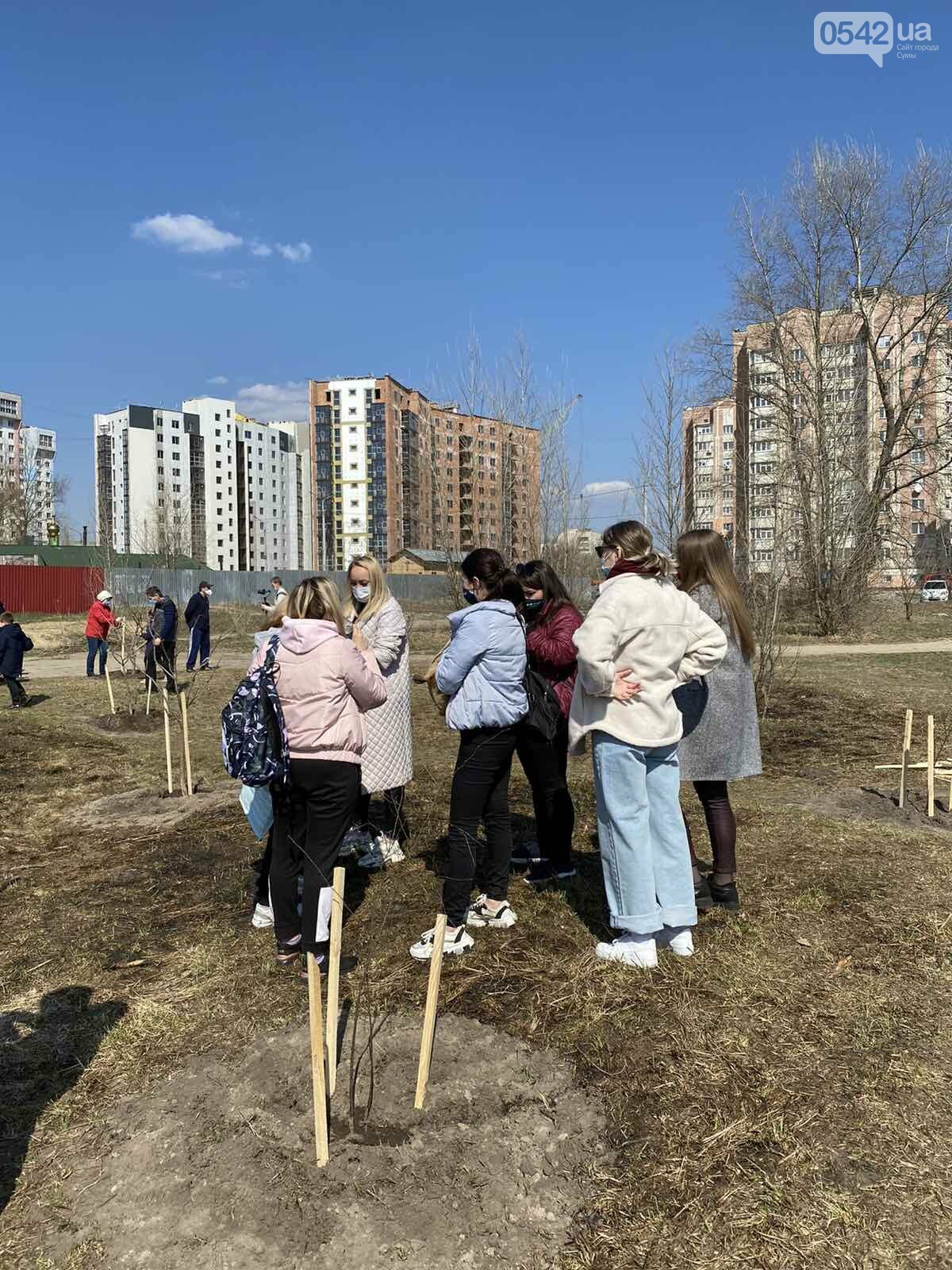 «Greening of the Planet»: у Сумах на березі озера Чеха висадили майже 450 дерев різних порід, фото-3