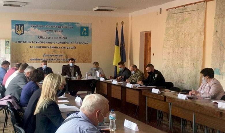 На Сумщині розпочались навчання щодо готовності системи цивільного захисту до дій в особливий період