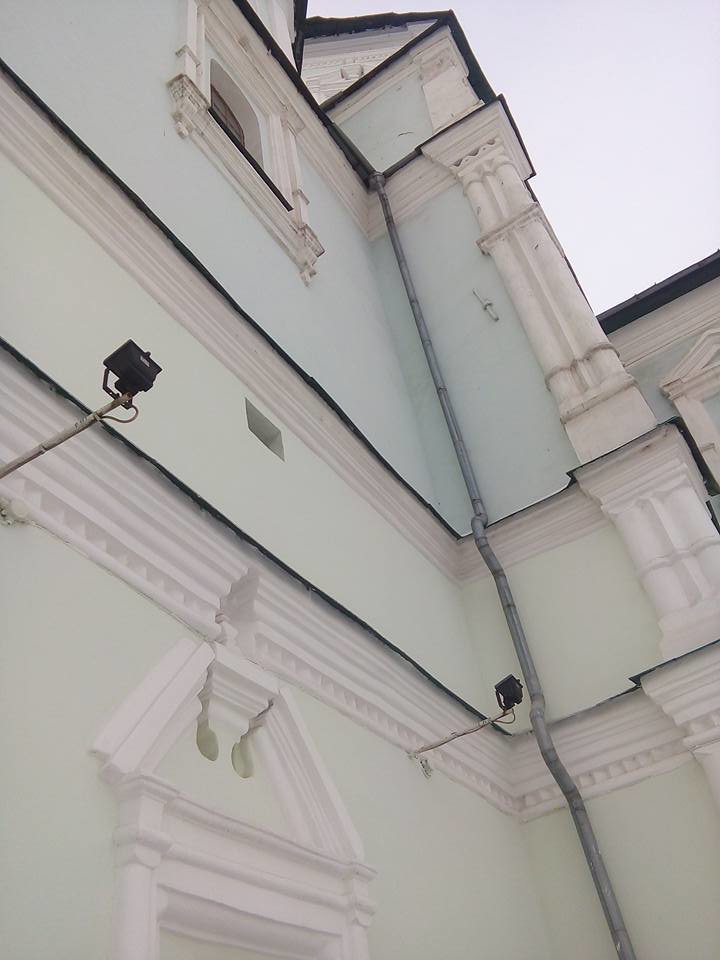 В Сумах подсветили стены Воскресенской церкви, фото-3 В Сумах подсветили стены Воскресенской церкви, фото-3