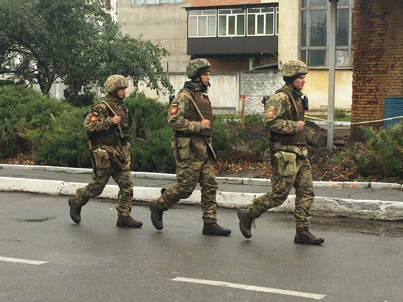 У військовій частині у Сумах ремонтують вартове приміщення