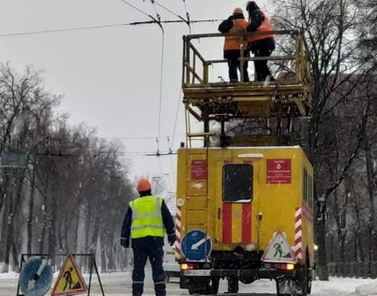 У Сумах зупинено рух тролейбусів у напрямку центру міста