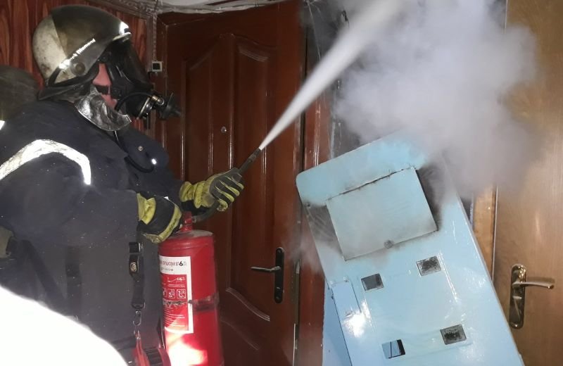 У Сумах у будинку по вул. СКД горіла електрощитова
