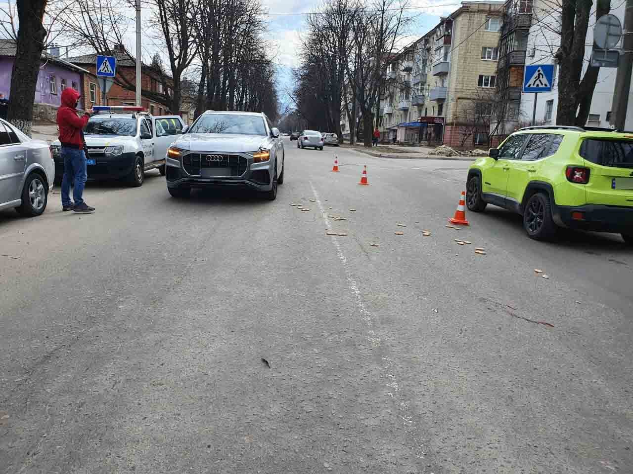 У Сумах на Кондратьєва на переході збили пішохода