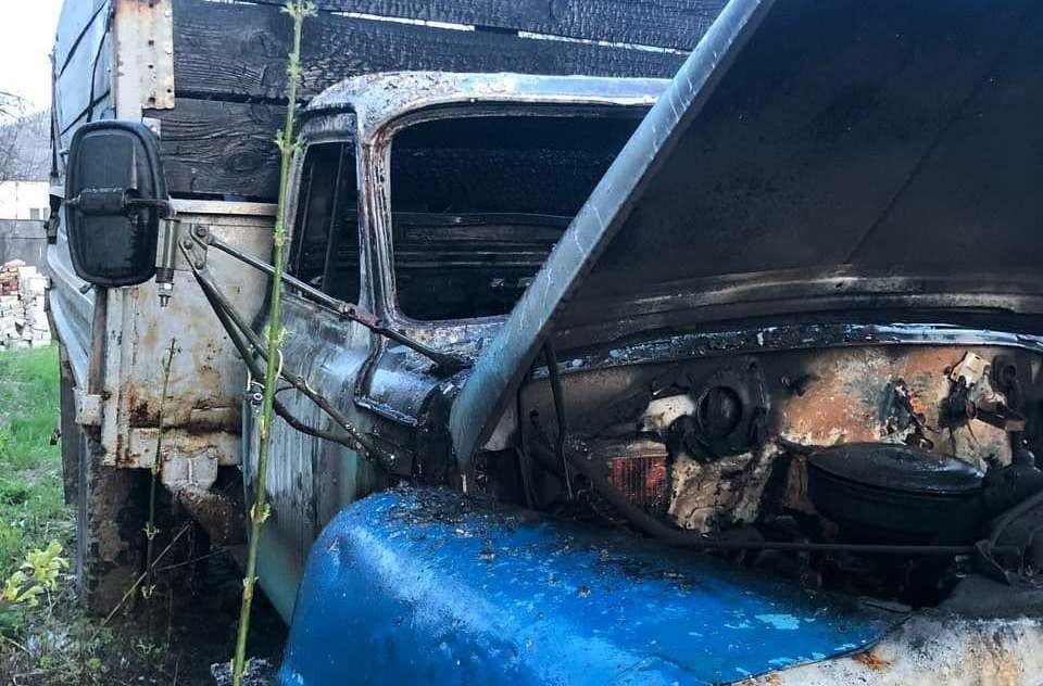 На Сумщині рятувальники ліквідували загорання вантажного автомобіля, фото-3