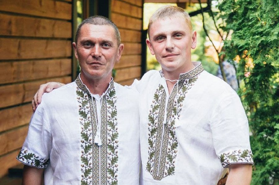 Нацгвардійці на Сході змінили військовий одяг на вишиванки!, фото-7