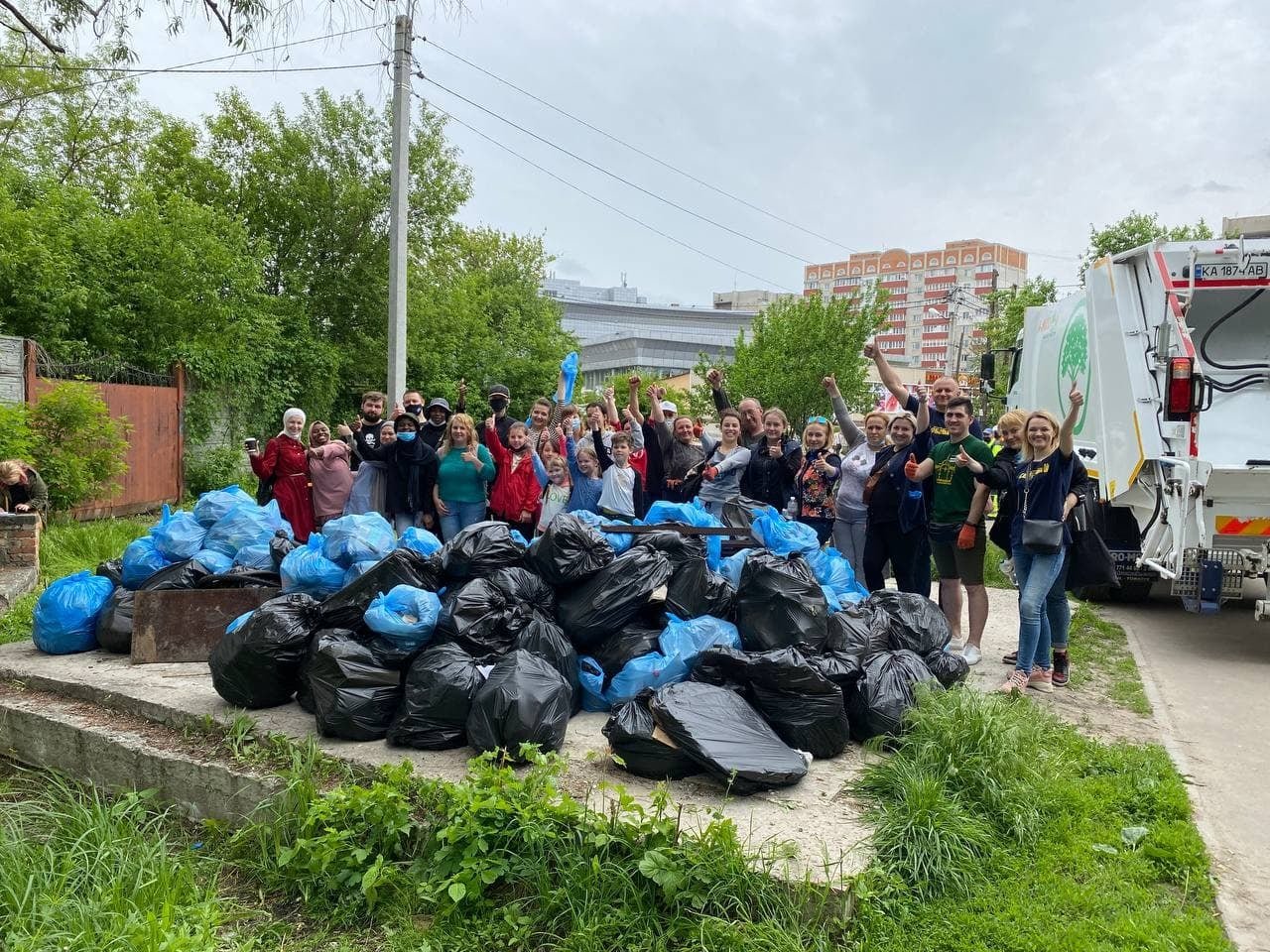 Під час акції «Екокрос» у Сумах зібрали більше 850 кг сміття, фото-1