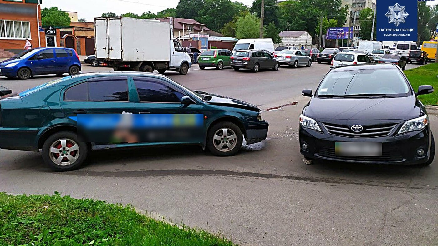 У Сумах сталося дві ДТП з постраждалими, фото-1 У Сумах сталося дві ДТП з постраждалими, фото-1