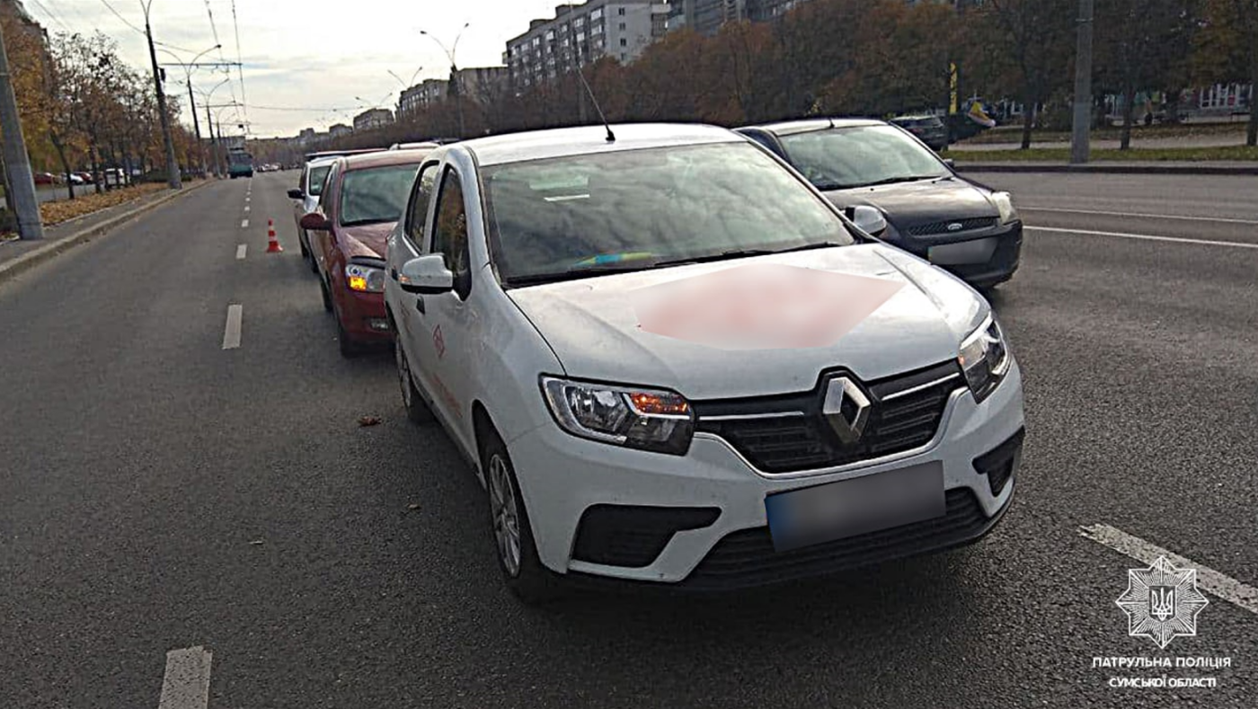 У Сумах на Харківській зіткнулися автомобілі