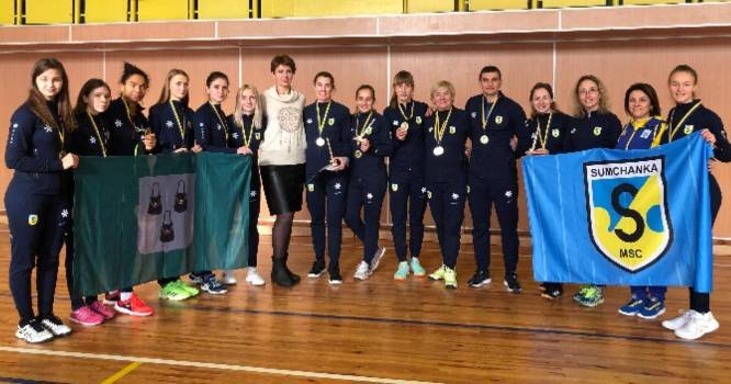 Сумські хокеїстки знову стали чемпіонками України