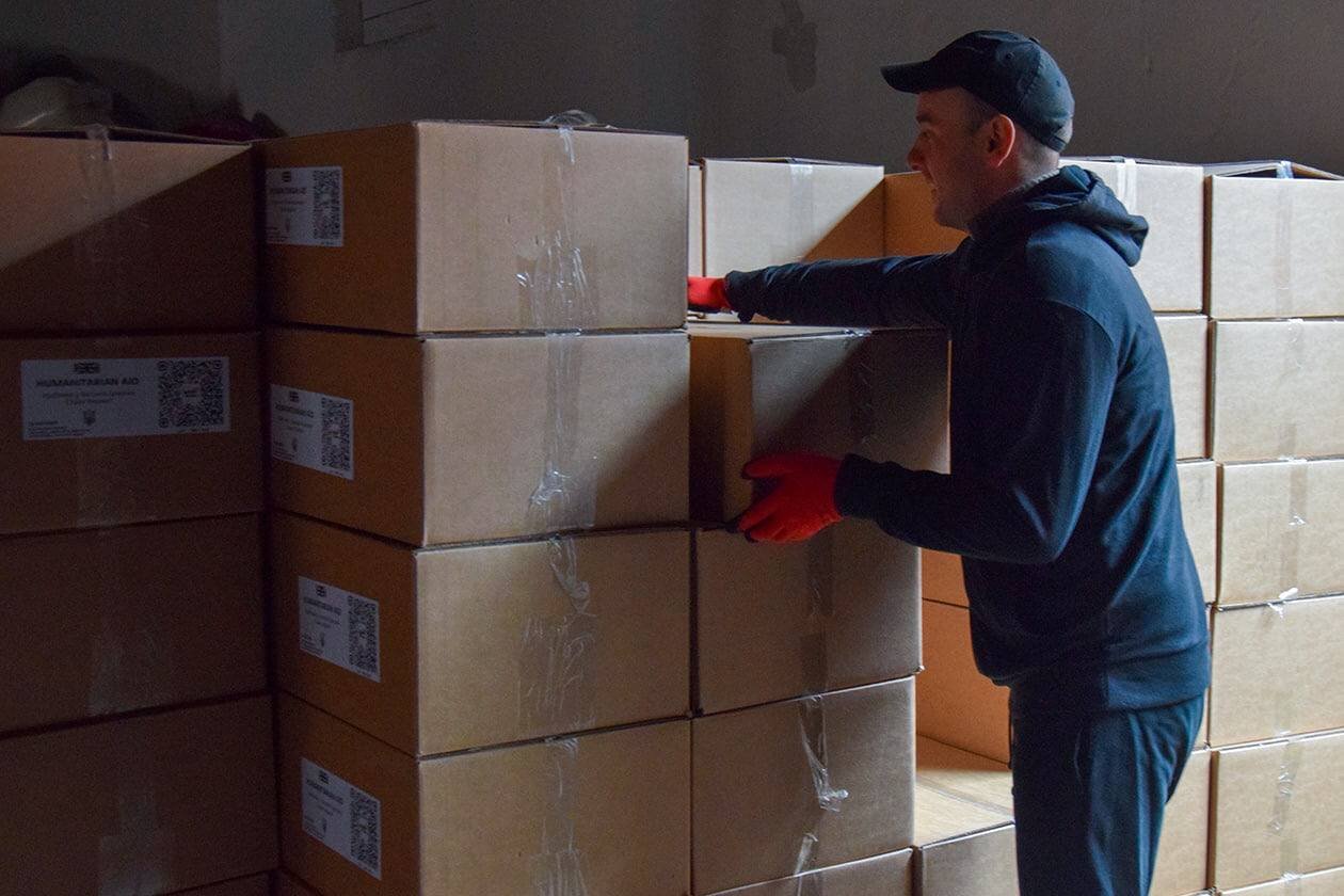 Сумщина відправила гуманітарну допомогу на деокуповані території Харківщини