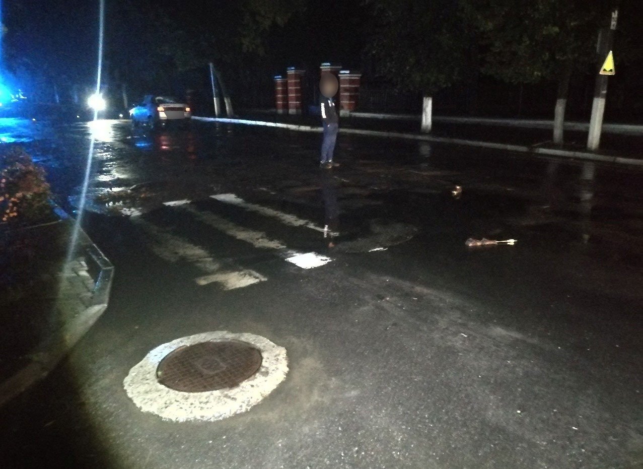 На Сумщині 19-річний водій збив на переході літнього пішохода