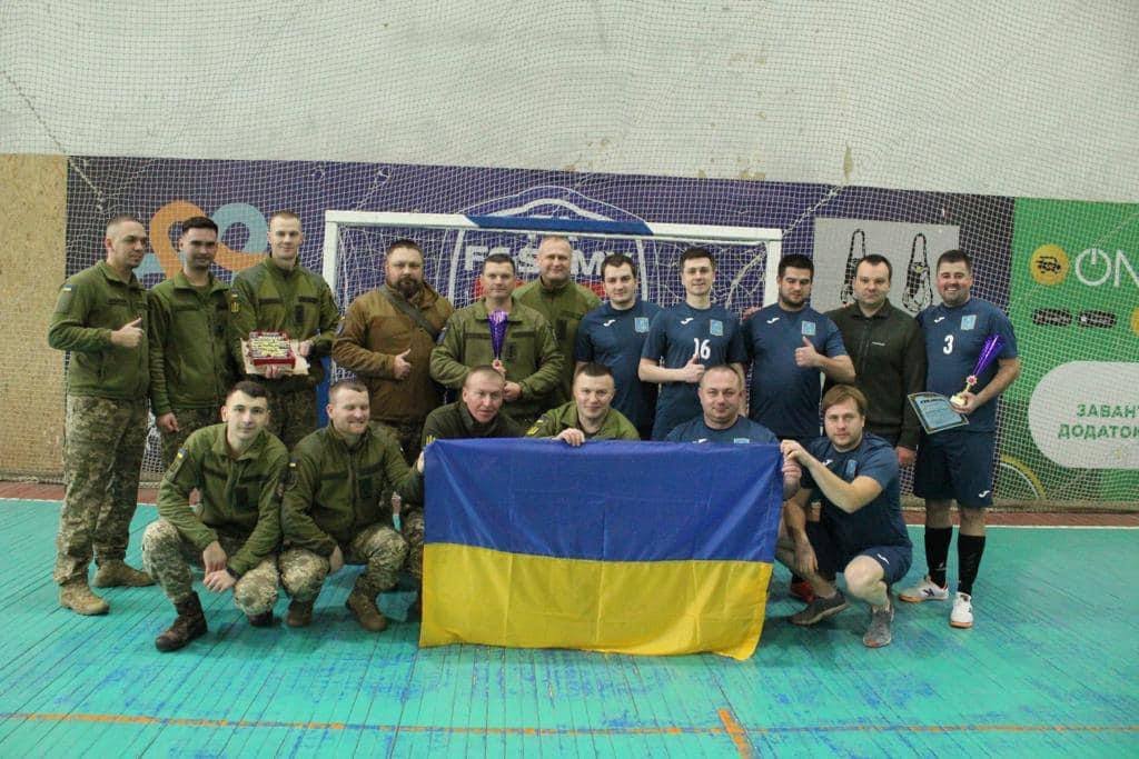 У вихідні дні в Сумах відбувся турнір з міні-футболу присвячений Дню ЗСУ