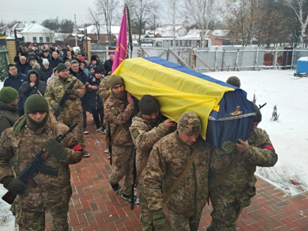 У Сумах поховали Захисника України Андрія Мироненка