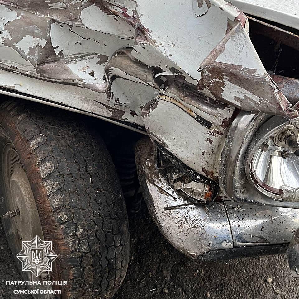 У Сумах на Маґістратській п’яний водій наїхав на авто і покинув місце ДТП