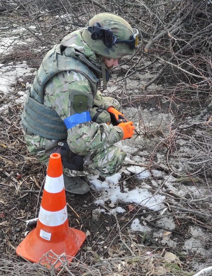 В Сумах вибухотехніки поліції вилучили гранату