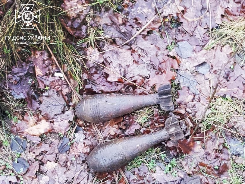 За минулу добу на Сумщині виявлено та знищено 3 вибухонебезпечних предмети
