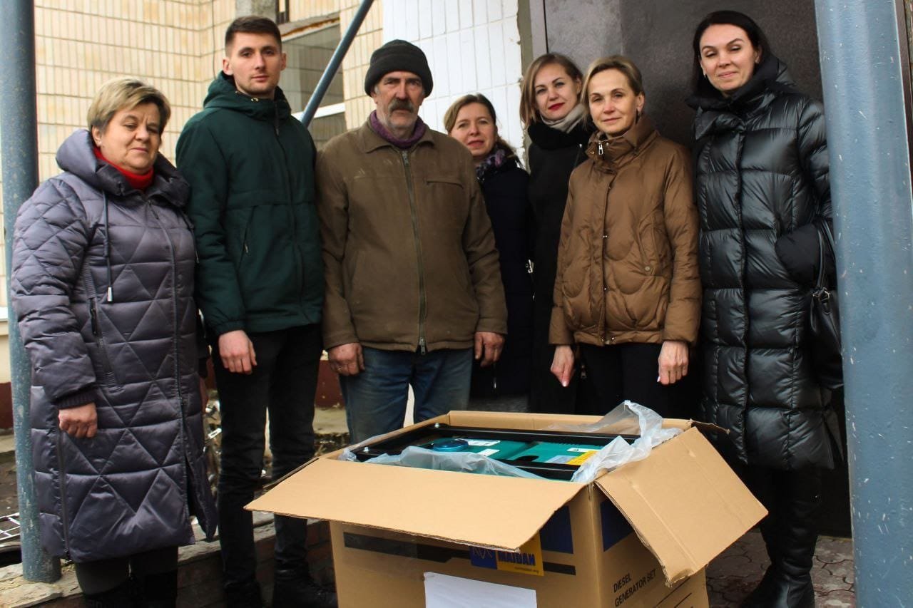 Благодійний Фонд Олександра Ємця передав допомогу ліцею Боромлянської сільської ради