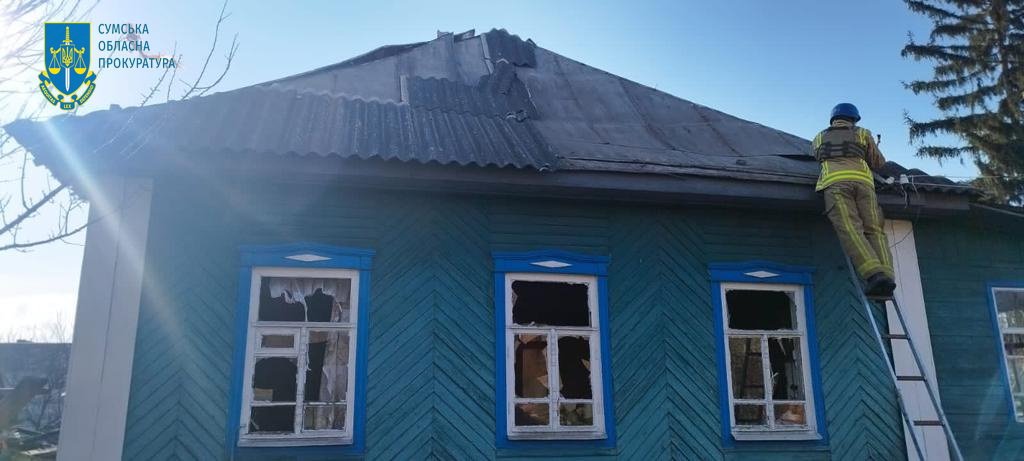 Черговий нічний обстріл житлових кварталів Білопілля на Сумщині – прокурори документують наслідки авіаудару