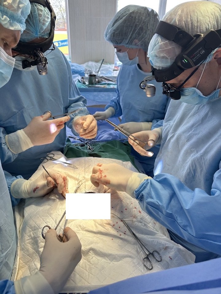 У Сумах вперше в області провели відкриту операцію на серці