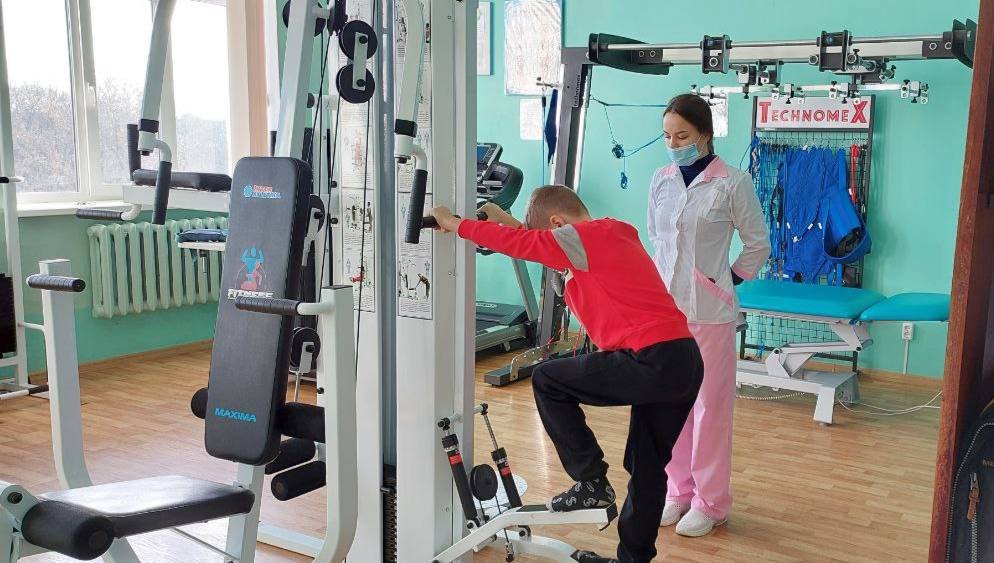 У Сумах працює відділення фізичної та реабілітаційної медицини і лікувальної фізкультури