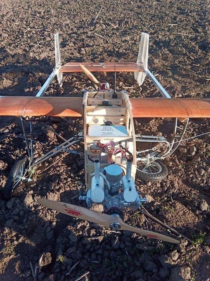 На Сумщині збили саморобний дрон, запущений з території росії, фото-1