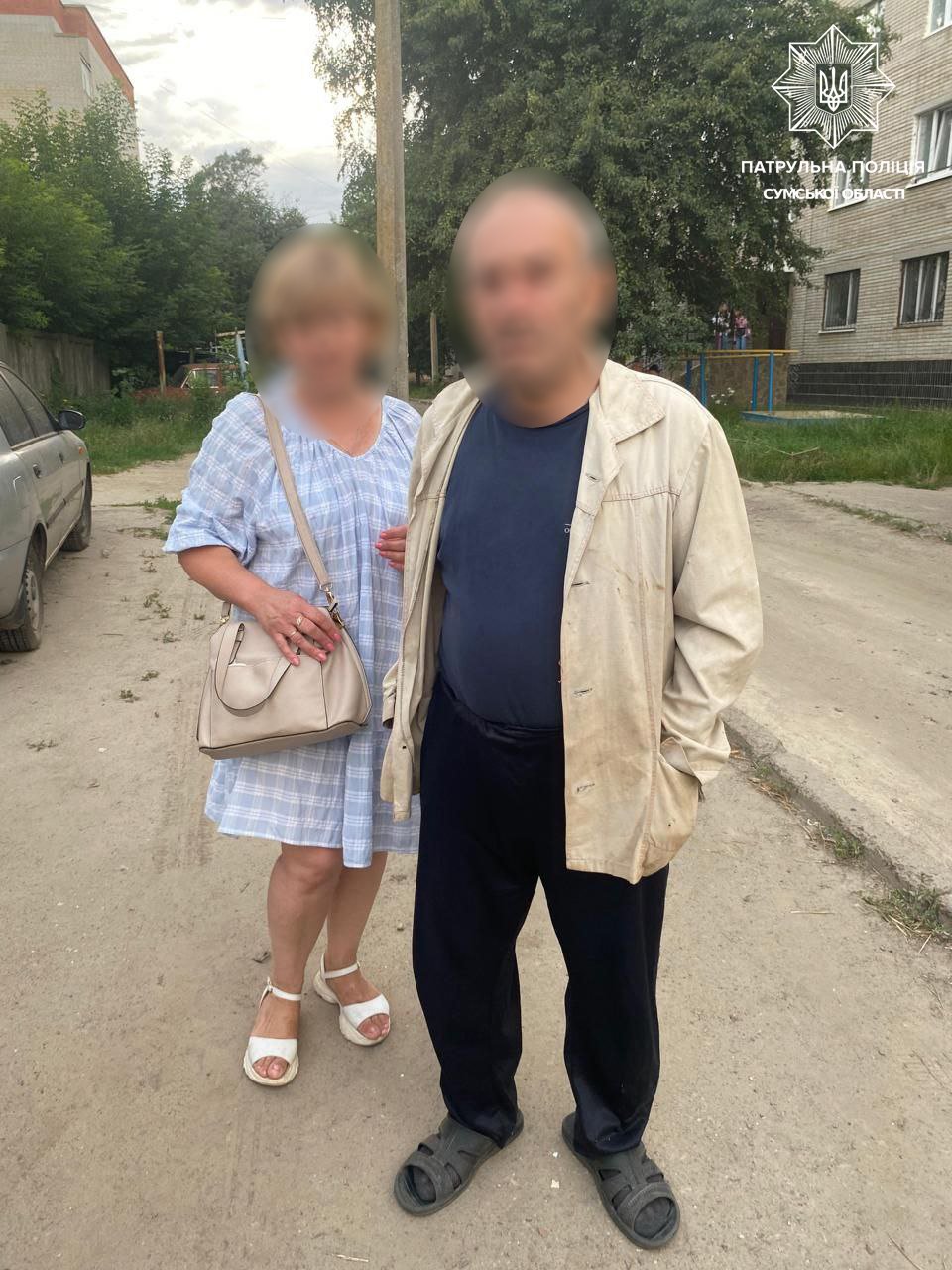 У Сумах патрульні повернули додому 75-річного дідуся