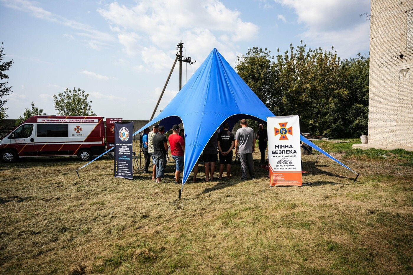 На Сумщині працює мобільний клас із мінної безпеки