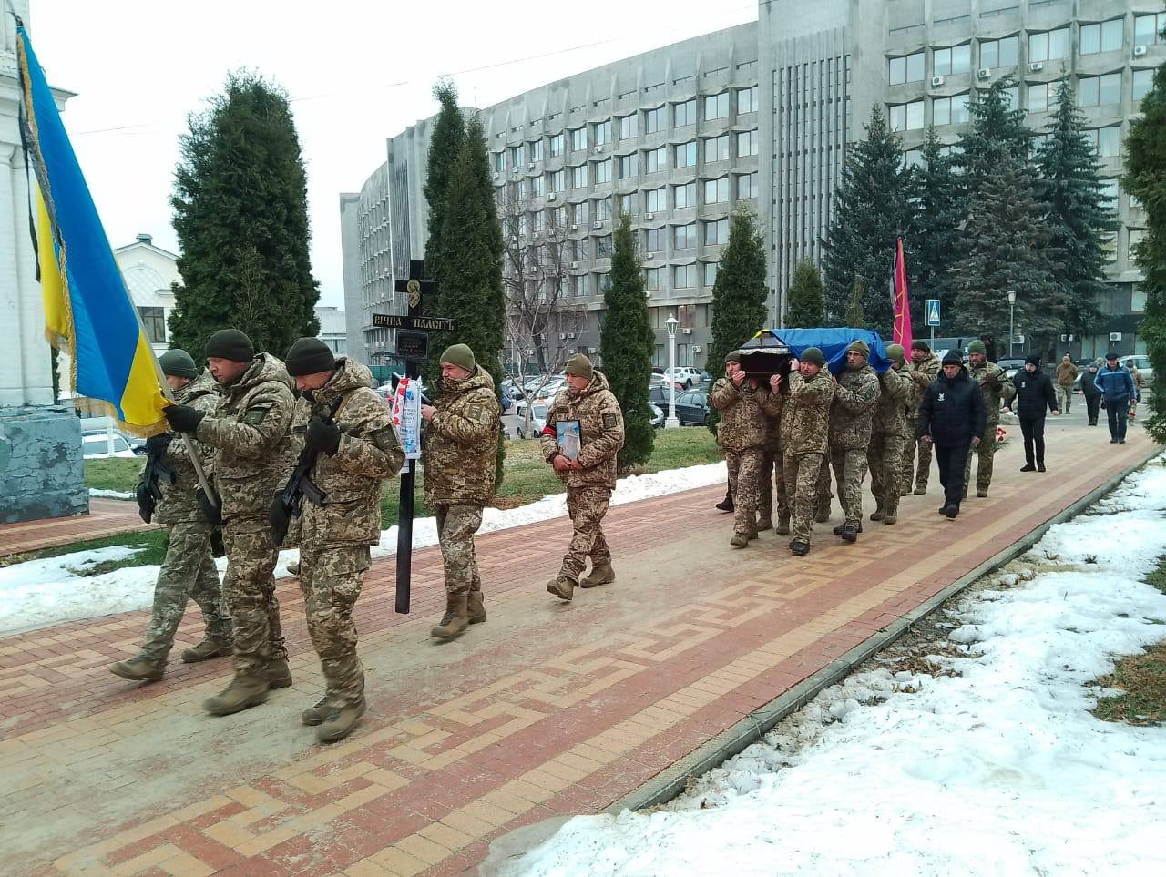 У Сумах прощалися із Захисником України Олександром Грінченком