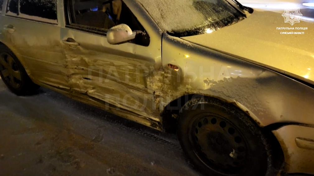 У Сумах на перехресті Харківської та Покровської сталася ДТП