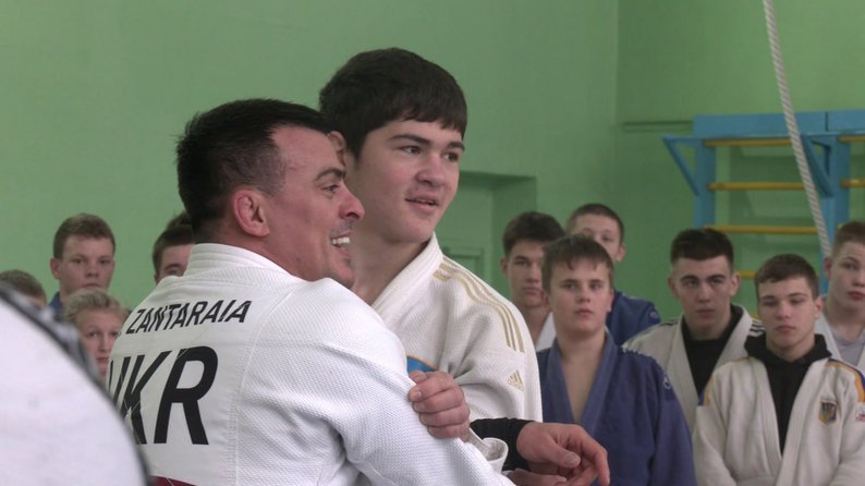 У Сумах відбувся майстер-клас чемпіона світу з дзюдо Георгія Зантарая