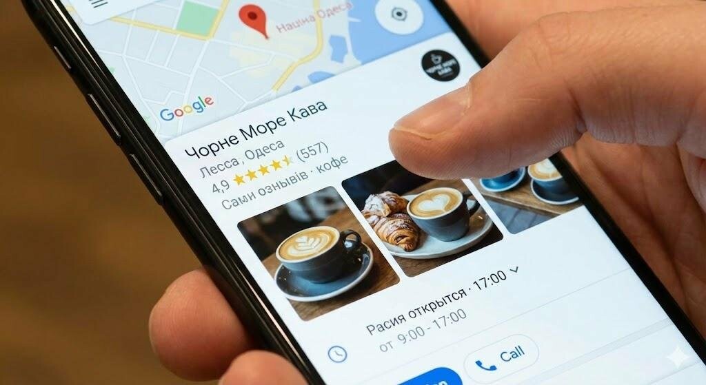 Продвижение сайта на Google Картах, Business Profile